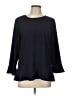 Ann Taylor Black 3/4 Sleeve Top Size L - photo 1