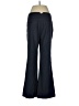Boden Chevron-herringbone Blue Wool Pants Size 12R - photo 2