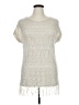 New Directions Ivory Poncho Size XL - photo 1
