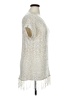 New Directions Ivory Poncho Size XL - photo 4
