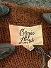Cosmic Blue Love Brown Pullover Sweater Size 1X - photo 7