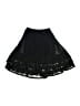 IEFIEL Solid Black Skirt Size 6 - photo 1