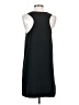 Tildon 100% Polyester Solid Black Casual Dress Size S - photo 2