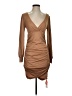 Cider Tan Cocktail Dress Size S - photo 1
