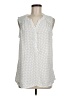 Assorted Brands 100% Polyester Ivory White Sleeveless Blouse Size M - photo 1