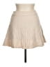 Shein Solid Tan Casual Skirt Size 6 - photo 1