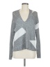 Helmut Lang Chevron-herringbone Gray Pullover Sweater Size M - photo 1