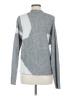 Helmut Lang Chevron-herringbone Gray Pullover Sweater Size M - photo 2