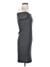 Express Solid Gray Casual Dress Size S - photo 4