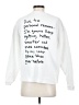Assorted Brands White Sweatshirt Size S - photo 2