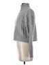 Aster Solid Gray Turtleneck Sweater Size S - photo 5