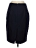 J.Crew 100% Wool Solid Blue Wool Skirt Size 0 - photo 2