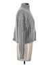 Aster Solid Gray Turtleneck Sweater Size S - photo 4