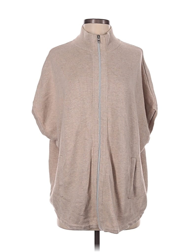 Pre-owned Banana Republic Factory Store Poncho In Tan