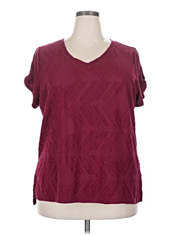 Peace & Pearls Short Sleeve Top (view 1)
