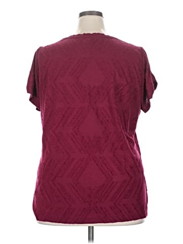 Peace & Pearls Short Sleeve Top (view 2)