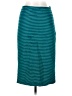 Opening Ceremony Stripes Teal Casual Skirt Size 4 - photo 1