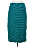 Opening Ceremony Stripes Teal Casual Skirt Size 4 - photo 2