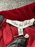 Sofie The label 100% Polyester Solid Burgundy Casual Skirt Size M - photo 4