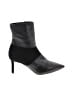 AQUATALIA Black Ankle Boots Size 7 - photo 1