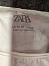 Zara White Active Tank Size 11 - 12 - photo 3