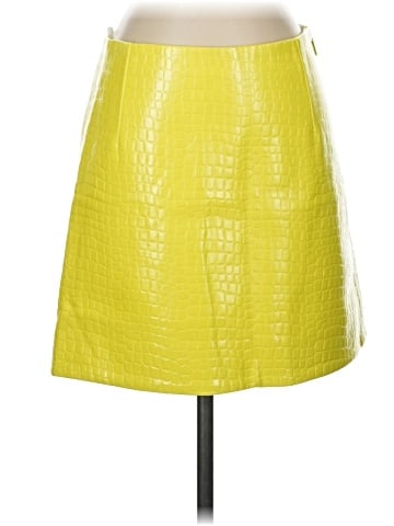 Tibi Faux Leather Skirt (view 1)