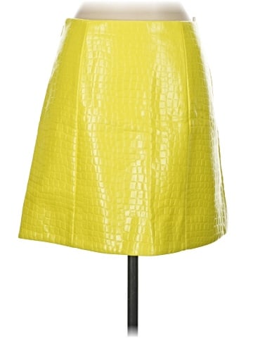Tibi Faux Leather Skirt (view 2)
