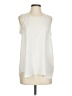 CAbi 100% Polyester Ivory Sleeveless Blouse Size S - photo 1