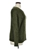 Emma's Expressions Maternity Tweed Green Pullover Sweater Size XL - photo 4