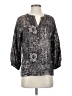 Joie 100% Silk Gray Blouse Size S - photo 1