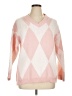 Unbranded Argyle Pink Pullover Sweater Size XL - photo 1