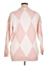 Unbranded Argyle Pink Pullover Sweater Size XL - photo 2