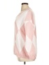 Unbranded Argyle Pink Pullover Sweater Size XL - photo 5