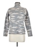 Tahari Camo Gray Pullover Sweater Size M - photo 1