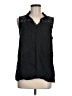 Ella Moss Black Sleeveless Blouse Size M - photo 1