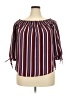 rue21 Burgundy 3/4 Sleeve Blouse Size 2X - photo 1