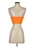 Shein 100% Polyester Orange Tube Top Size 4 - photo 2