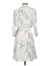 Habitual 100% Polyester Polka Dots Ivory Cocktail Dress Size XS (0) - photo 2