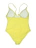 Unbranded Solid Yellow One Piece Swimsuit Size S (estimated) - photo 2