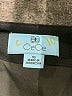 CeCe 100% Polyester Solid Black Casual Skirt Size 10 - photo 4