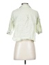 Zara Green 3/4 Sleeve Button-Down Shirt Size XS - photo 2