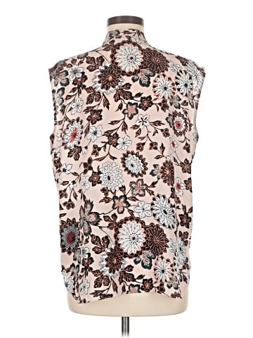 Ann Taylor LOFT Outlet Sleeveless Button-Down Shirt (view 2)