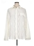 Unbranded Chevron-herringbone Ivory Long Sleeve Blouse Size XL - photo 1