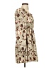 Shein 100% Polyester Floral Tan Casual Dress Size XS - photo 4