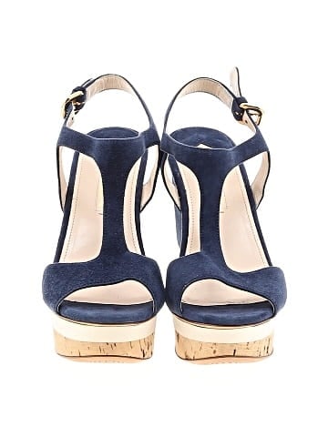 Prada Suede Wedges (view 2)