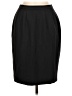 Larry Levine 100% Polyester Solid Black Formal Skirt Size 6 - photo 1