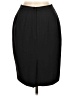 Larry Levine 100% Polyester Solid Black Formal Skirt Size 6 - photo 2