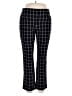 Apt. 9 Plaid Black Casual Pants Size XL - photo 1