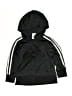Adidas 100% Polyester Black Zip Up Hoodie Size 2T - photo 1