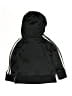 Adidas 100% Polyester Black Zip Up Hoodie Size 2T - photo 2